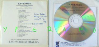 Ravenous soundtrack CDR PROMO EMI official. Damon Albarn (from Blur) & Michael Nyman (Original Motion Picture Soundtrack)